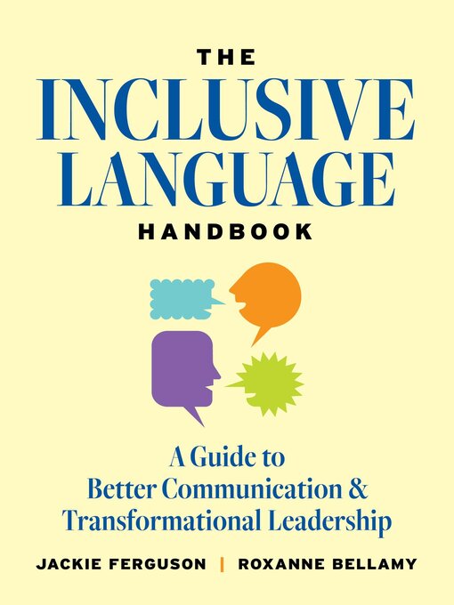 Title details for The Inclusive Language Handbook by Jackie Ferguson - Available